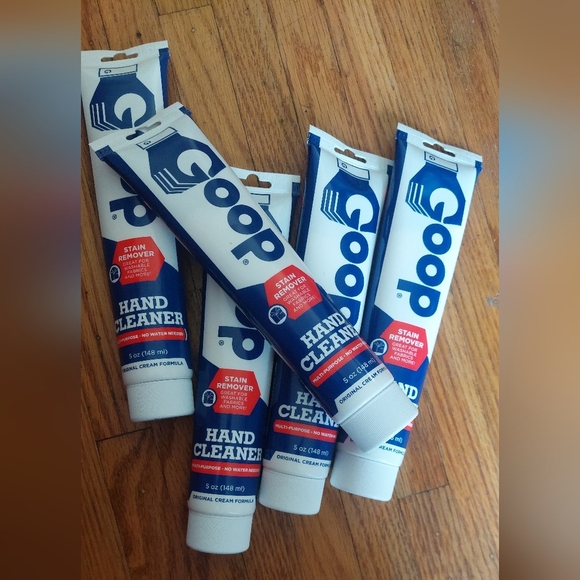 Lot Of 5 GOOP Hand Cleaners - 5 Oz Each NEW Stain REMOVER - Picture 1 of 3